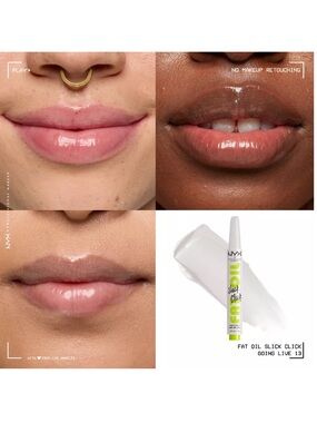 ✨ NYX Fat Oil Slick Click Lip Balm 13 Going Live | Factory Sealed | Full Size ✨